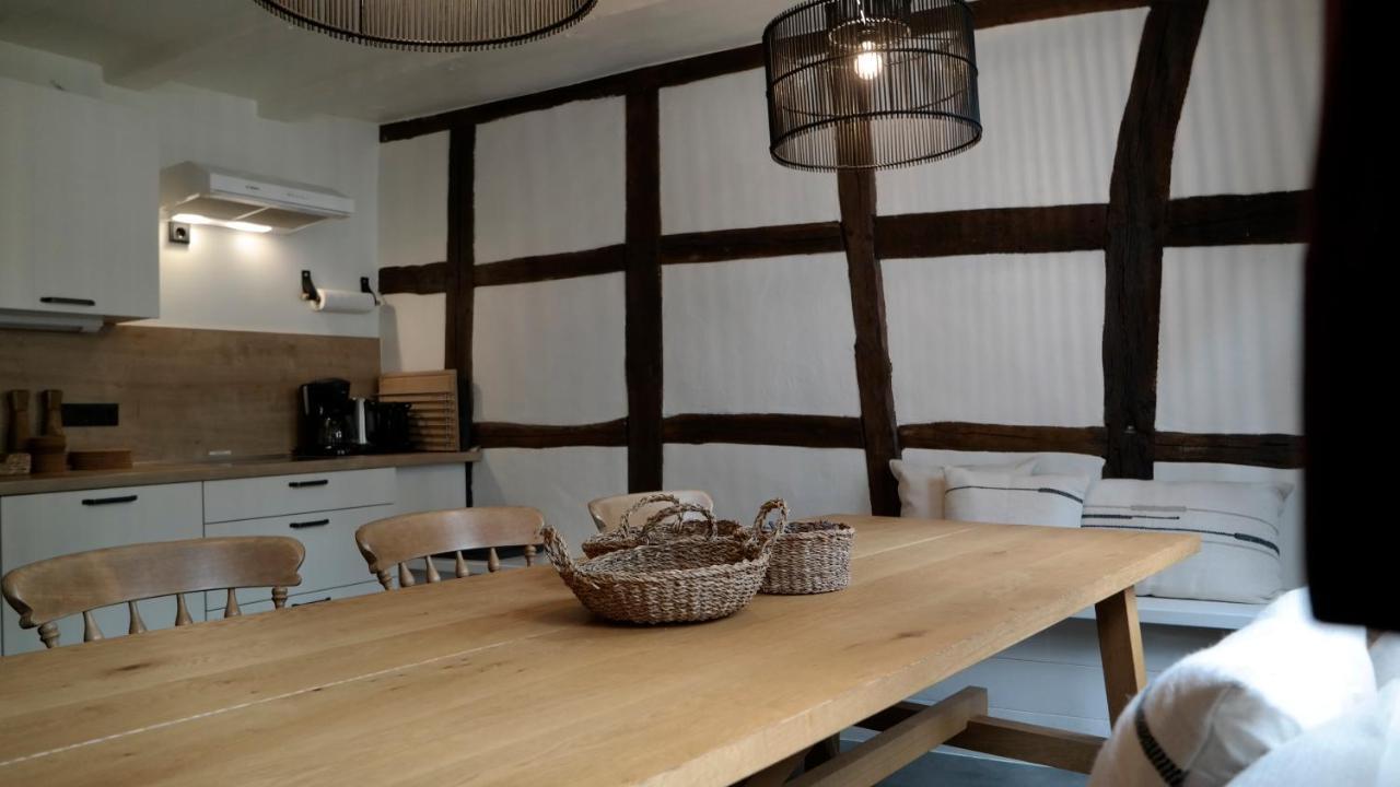 Holiday House Burgblick1 With Terrace - Vosproperties Monschau Exteriér fotografie